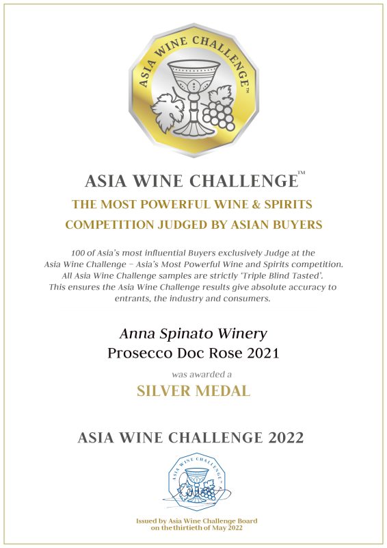 ANNA SPINATO PROSECCO ROSÉ MILLESIMATO DOC BRUT 200 ML