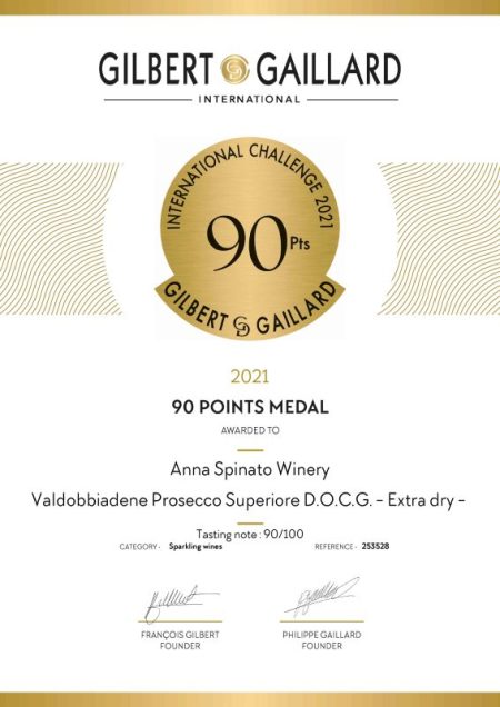 ANNA SPINATO VALDOBBIADENE PROSECCO SUPERIORE DOCG EXTRA DRY - obrazek 9