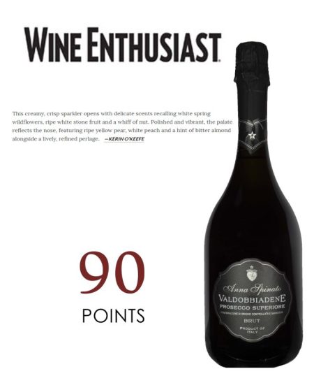 ANNA SPINATO VALDOBBIADENE PROSECCO SUPERIORE DOCG BRUT - obrazek 12