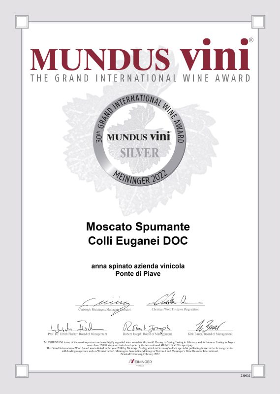 ANNA SPINATO MOSCATO DOC COLLI EUGANEI