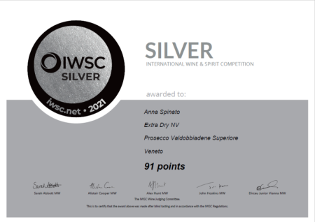 ANNA SPINATO VALDOBBIADENE PROSECCO SUPERIORE DOCG EXTRA DRY - obrazek 10
