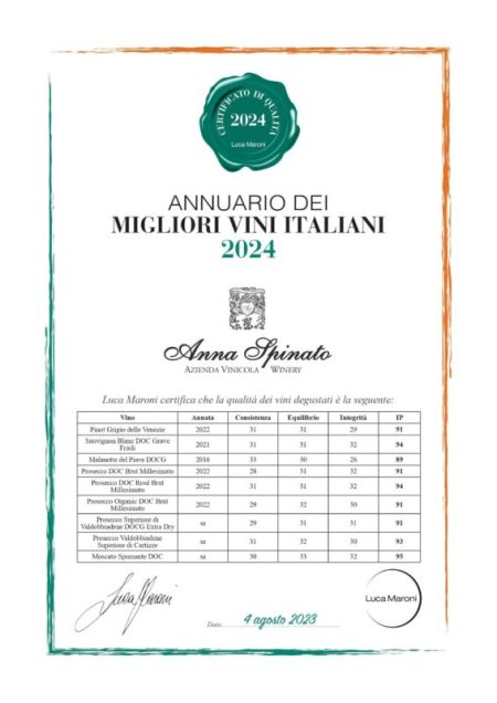 ANNA SPINATO PROSECCO ROSÉ MILLESIMATO DOC BRUT 200 ML - obrazek 6