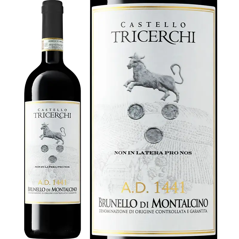 CASTELLO TRICERCHI BRUNELLO DI MONTALCINO A.D. 1441 DOCG - obrazek 2