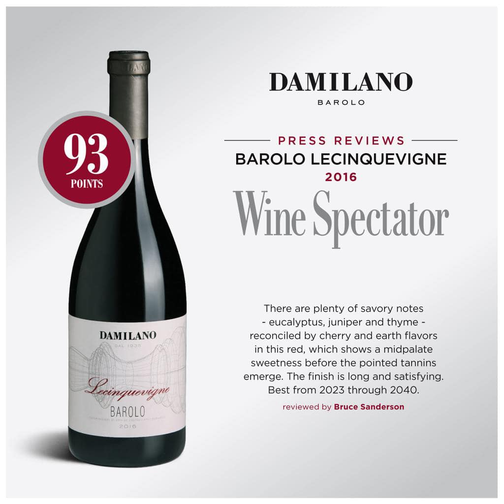 DAMILANO BAROLO DOCG "LECINQUEVIGNE" - obrazek 5