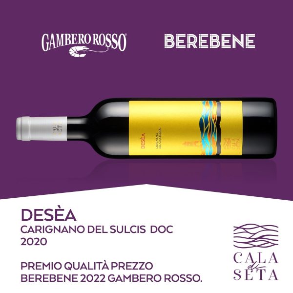 CANTINA DI CALASETTA DESEÁ CARIGNANO DEL SULCIS DOC