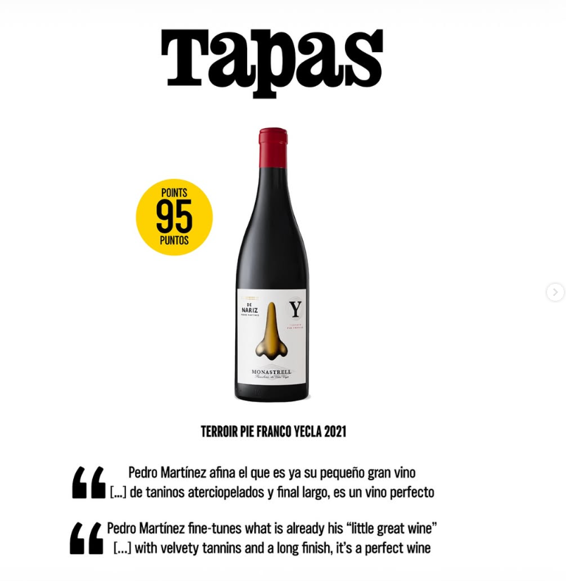 DE NARIZ TERROIR PIE FRANCO MONASTRELL YECLA - obrazek 5