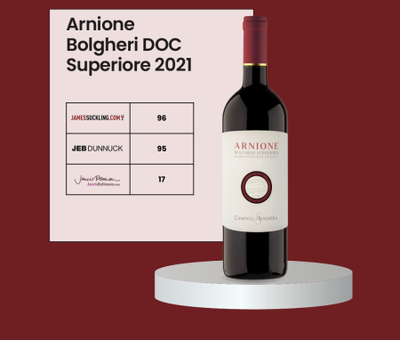 CAMPO ALLA SUGHERA ARNIONE BOLGHERI DOC SUPERIORE - obrazek 3