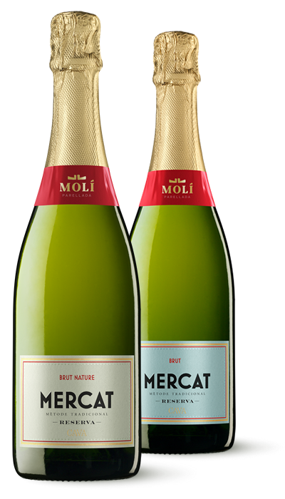 MOLÍ PARELLADA MERCAT CAVA RESERVA BRUT - obrazek 2