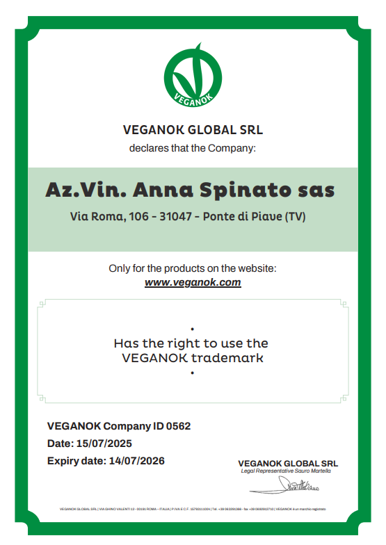 ANNA SPINATO "ZERO BLUSH" ROSÉ SPARKLING SWEET GRAPE JUICE 0%