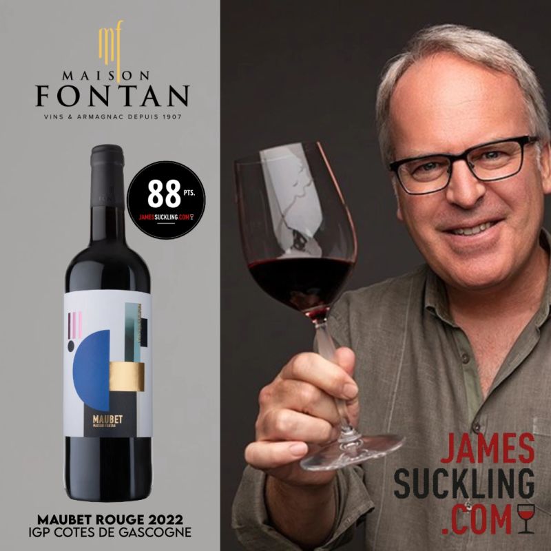 MAISON FONTAN MAUBET ROUGE CÔTES DE GASCOGNE - obrazek 5