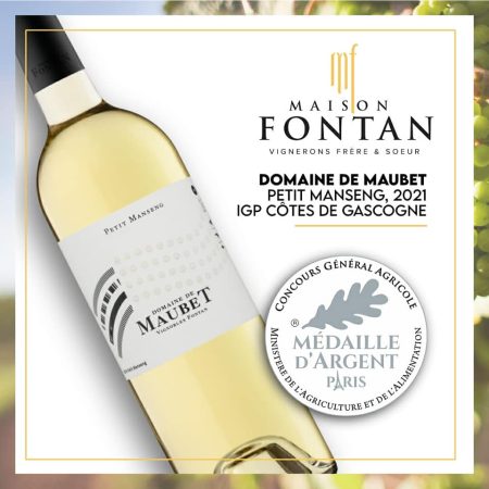 MAISON FONTAN MAUBET PETIT MANSENG CÔTES DE GASCOGNE - obrazek 5