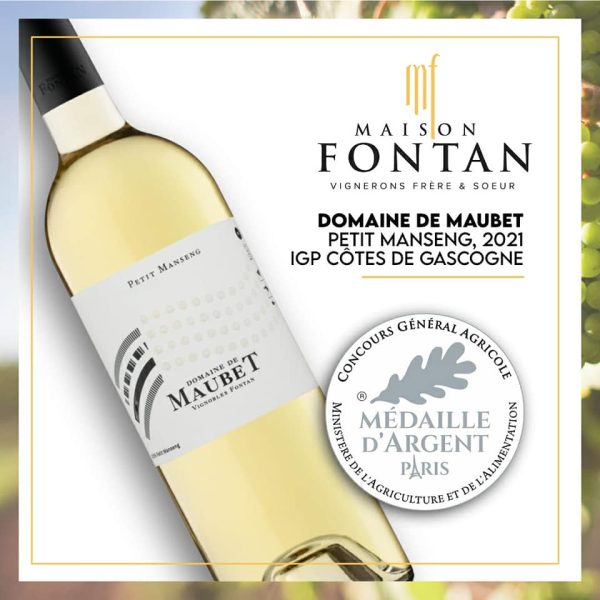 MAISON FONTAN MAUBET PETIT MANSENG CÔTES DE GASCOGNE