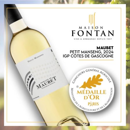 MAISON FONTAN MAUBET PETIT MANSENG CÔTES DE GASCOGNE - obrazek 4