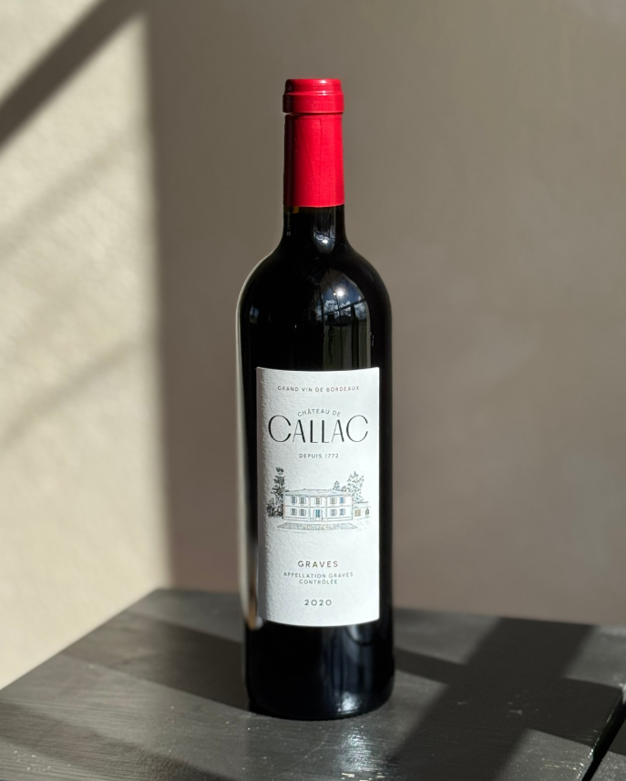 CHÂTEAU DE CALLAC CUVÉE TRADITION GRAVES ROUGE - obrazek 2