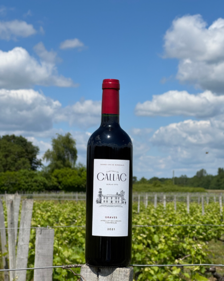 CHÂTEAU DE CALLAC CUVÉE TRADITION GRAVES ROUGE - obrazek 3