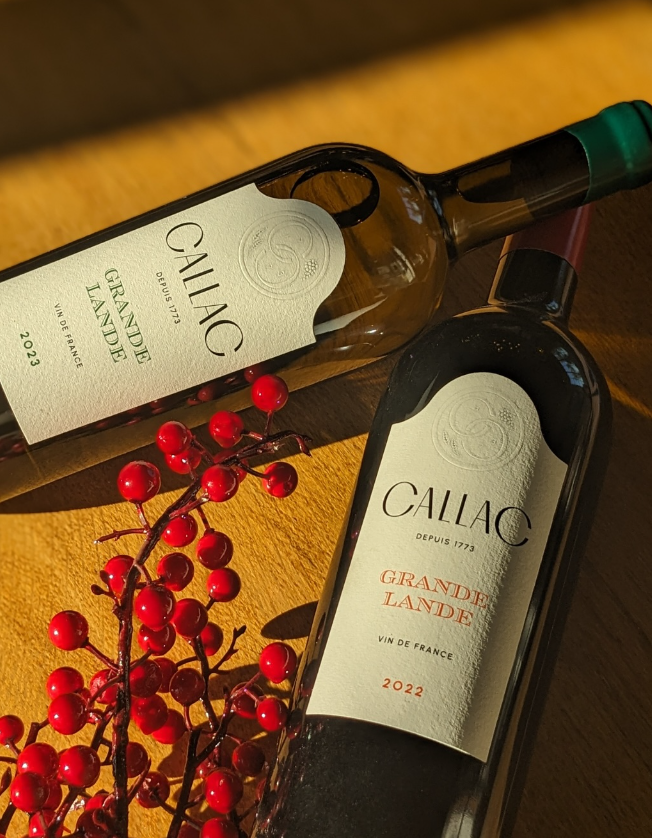 CHÂTEAU DE CALLAC GRANDE LANDE ROUGE GRAVES - obrazek 3