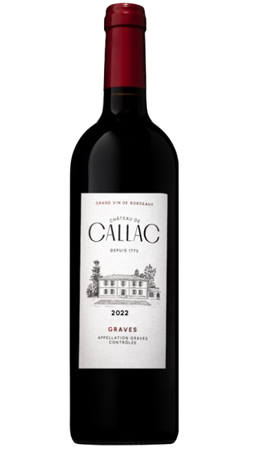 CHÂTEAU DE CALLAC CUVÉE TRADITION GRAVES ROUGE