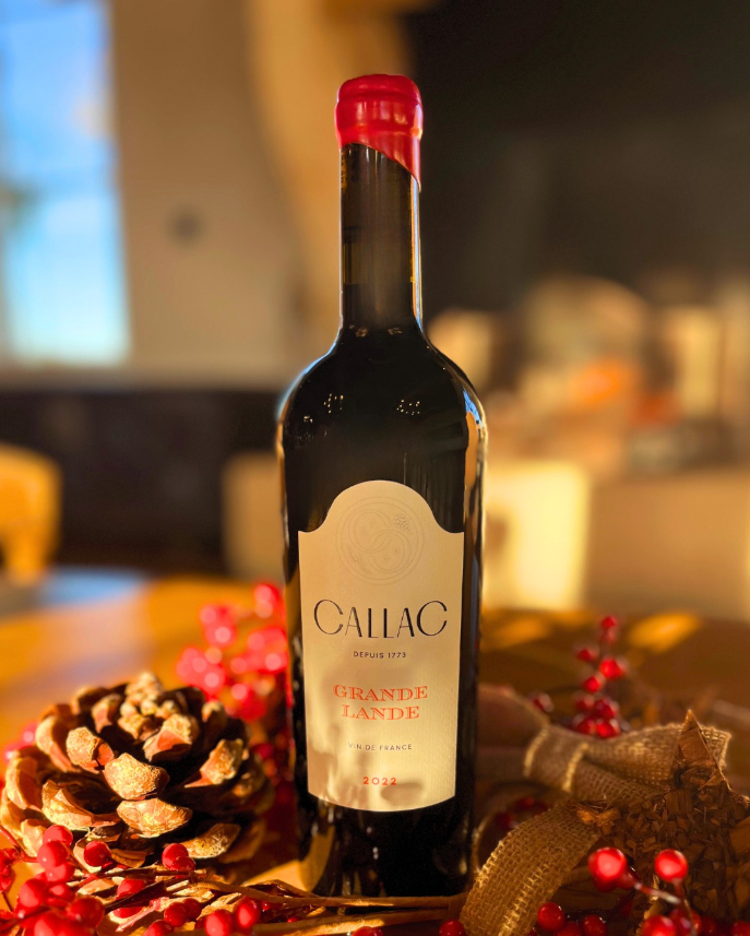 CHÂTEAU DE CALLAC GRANDE LANDE ROUGE GRAVES - obrazek 2