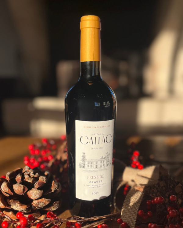 CHÂTEAU DE CALLAC CUVÉE PRESTIGE GRAVES ROUGE