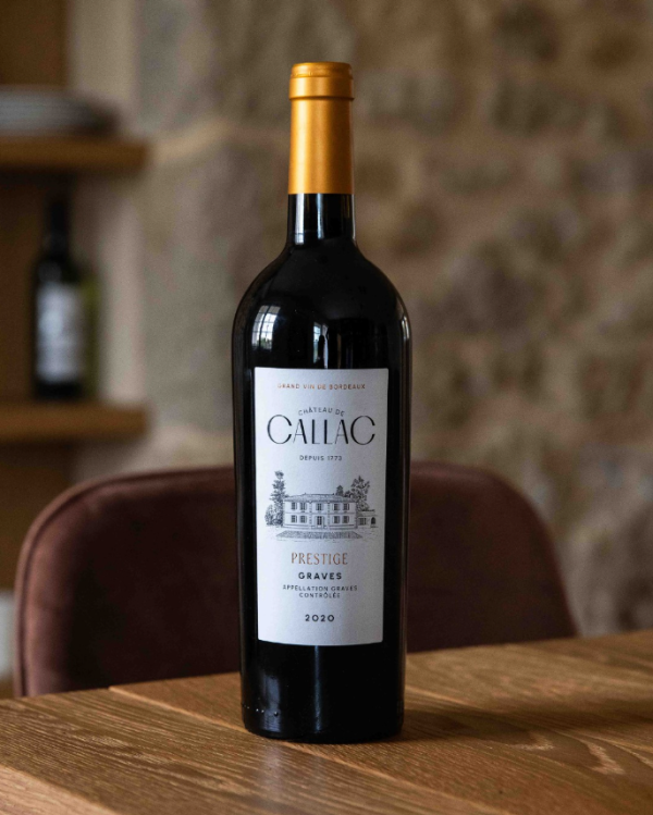 CHÂTEAU DE CALLAC CUVÉE PRESTIGE GRAVES ROUGE