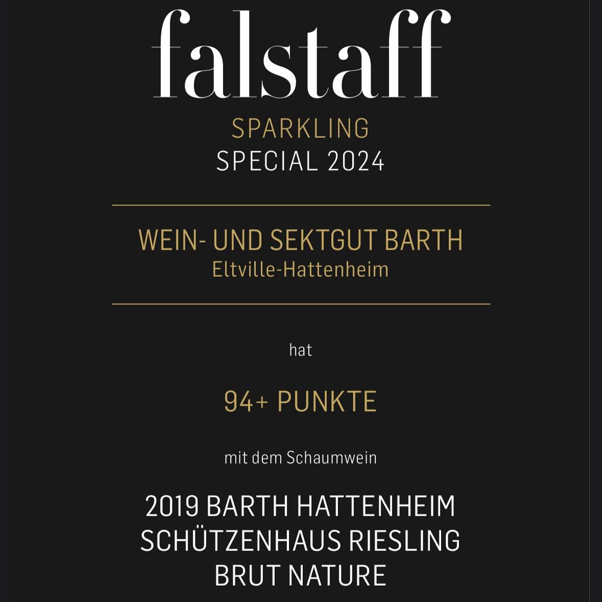 WEIN-UND SEKTGUT BARTH SEKT SCHÜTZENHAUS RIESLING BRUT NATURE VDP.ERSTE LAGE® BIO RHEINGAU - obrazek 7