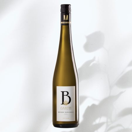 WEIN-UND SEKTGUT BARTH WEISSER BURGUNDER TROCKEN BIO RHEINGAU - obrazek 3