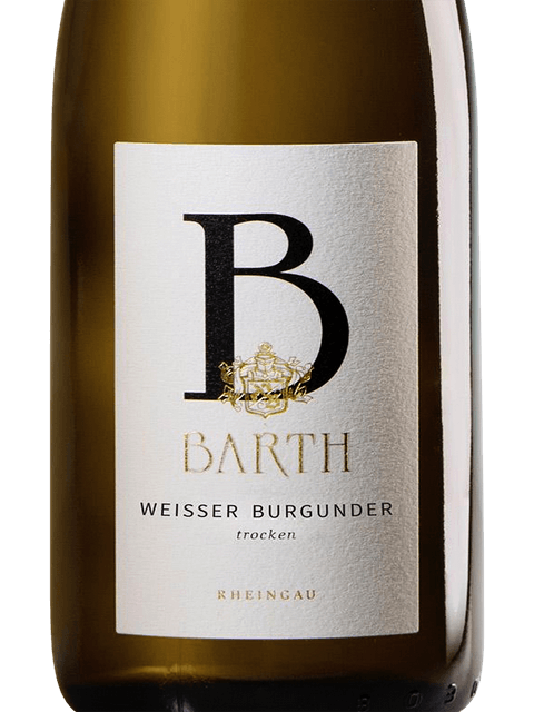WEIN-UND SEKTGUT BARTH WEISSER BURGUNDER TROCKEN BIO RHEINGAU