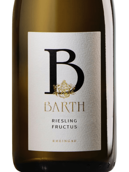 WEIN-UND SEKTGUT BARTH RIESLING FRUCTUS BIO RHEINGAU - obrazek 2
