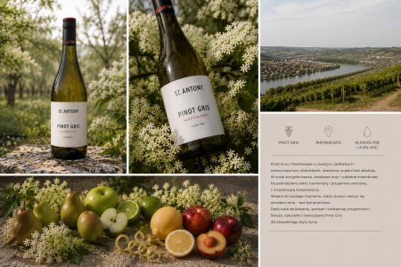 ST. ANTONY PINOT GRIS (GRAUBURGUNDER) ALKOHOLFREI <0,5% RHEINHESSEN - obrazek 3