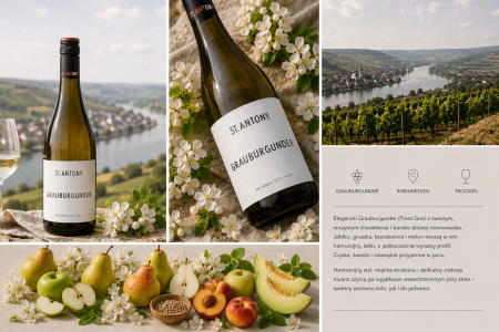 ST. ANTONY GRAUBURGUNDER RHEINHESSEN - obrazek 2