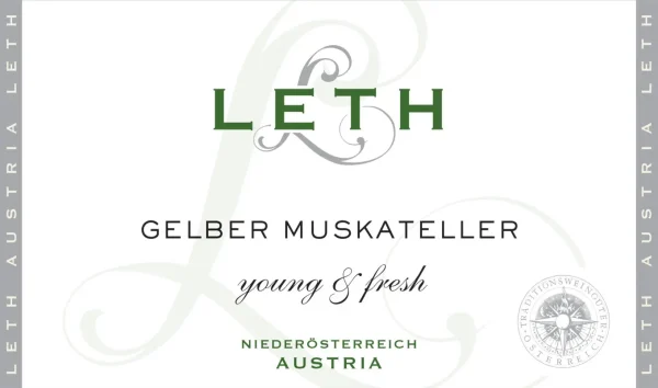WEINGUT LETH YOUNG & FRESH GELBER MUSKATELLER WAGRAM