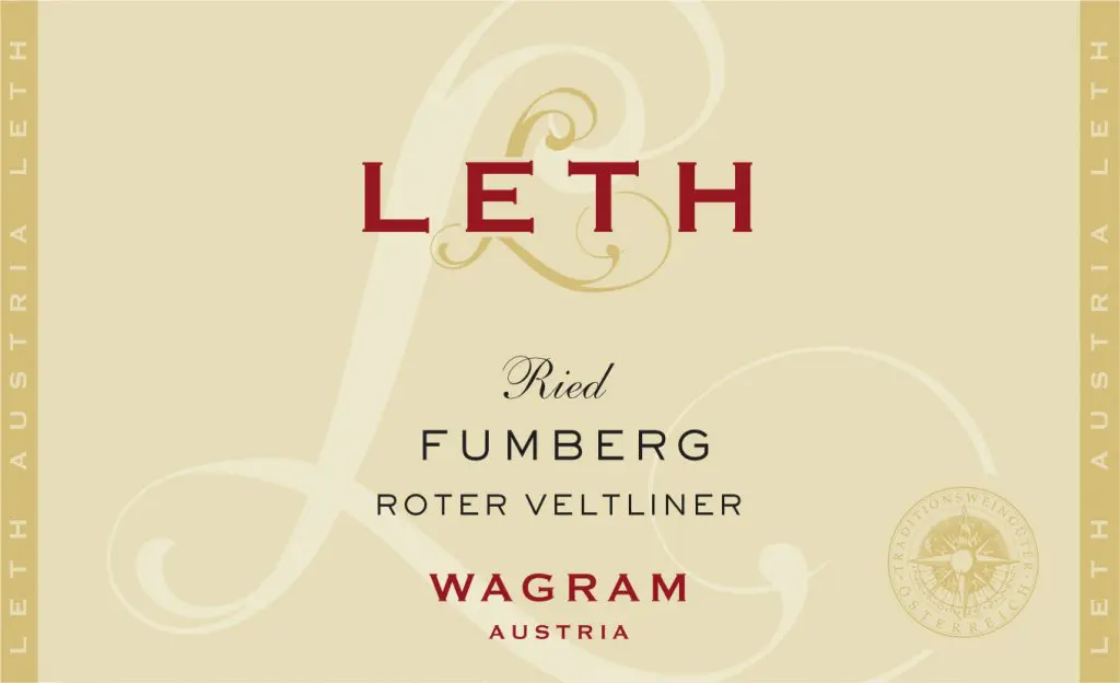 WEINGUT LETH RIED FUMBERG ROTER VELTLINER WAGRAM DAC - obrazek 2
