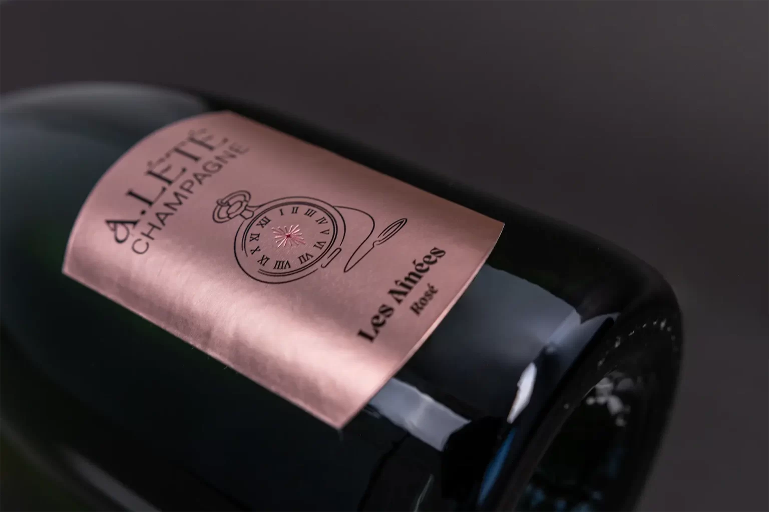 A. LÉTÉ LES AÎNÉES ROSÉ CHAMPAGNE BRUT - obrazek 2