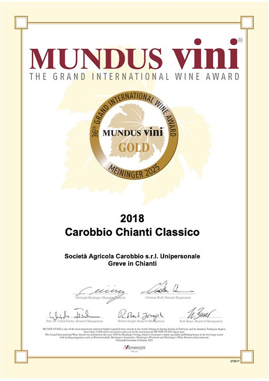 TENUTA CAROBBIO CHIANTI CLASSICO DOCG