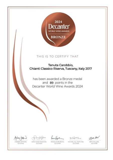 TENUTA CAROBBIO CHIANTI CLASSICO RISERVA DOCG - obrazek 3